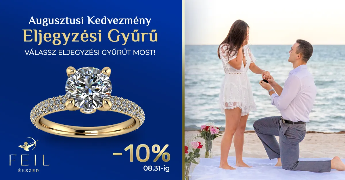 Eljegyzési gyűrű akció