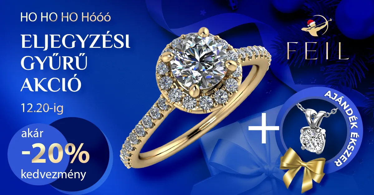 Eljegyzési gyűrű akció