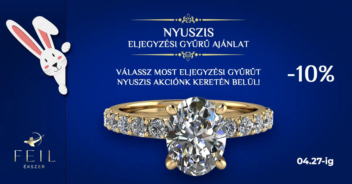 Eljegyzési gyűrű akció