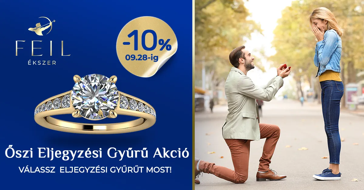 Eljegyzési gyűrű akció