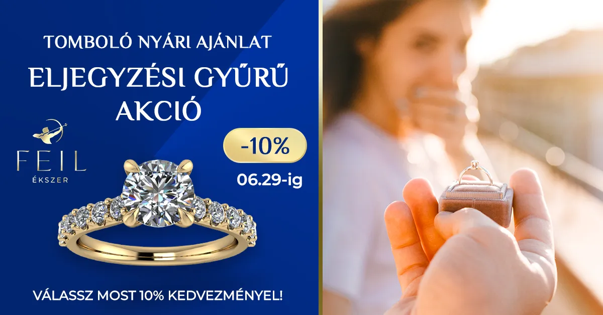 Eljegyzési gyűrű akció