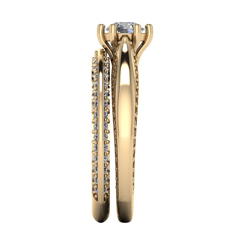 FEIL arany divat gyűrű D-WEXEAu-71-GY 10