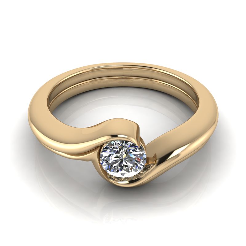 FEIL arany eljegyzési gyűrű WEXEAu-1044-SW 7
