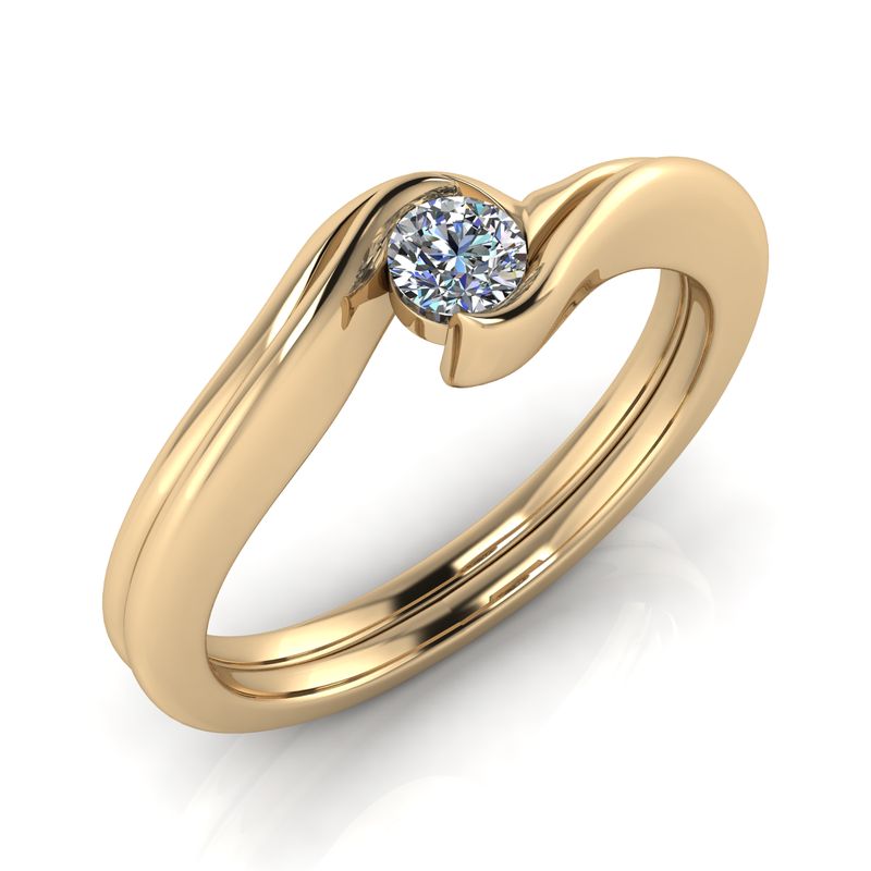 FEIL arany eljegyzési gyűrű WEXEAu-1042-GY 6