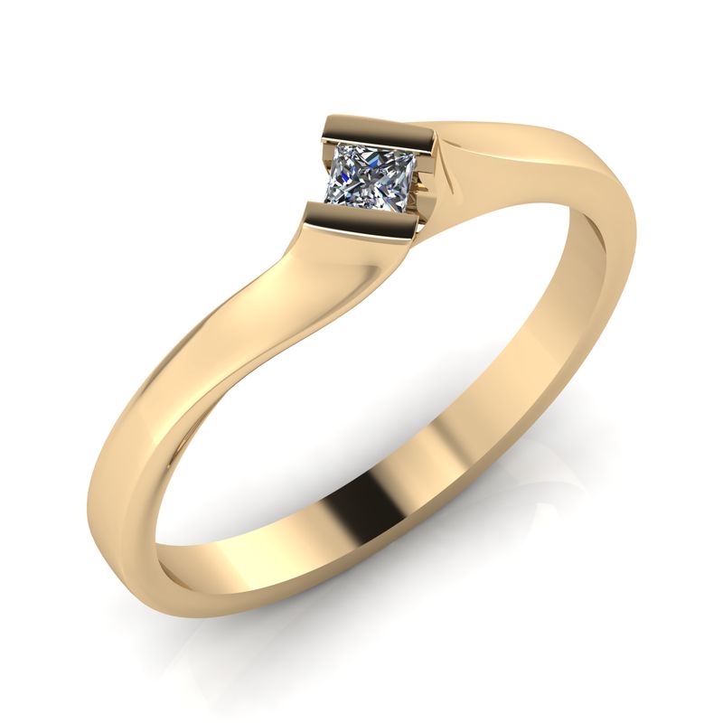 FEIL arany eljegyzési gyűrű WEXEAu-1020-SW 6