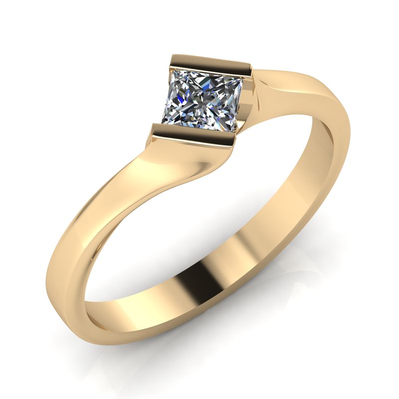FEIL arany eljegyzési gyűrű WEXEAu-1022-SW 6