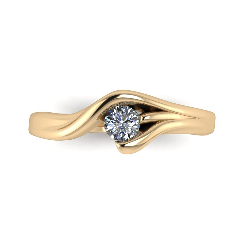 FEIL arany eljegyzési gyűrű WEXEAu-1024-GY 9