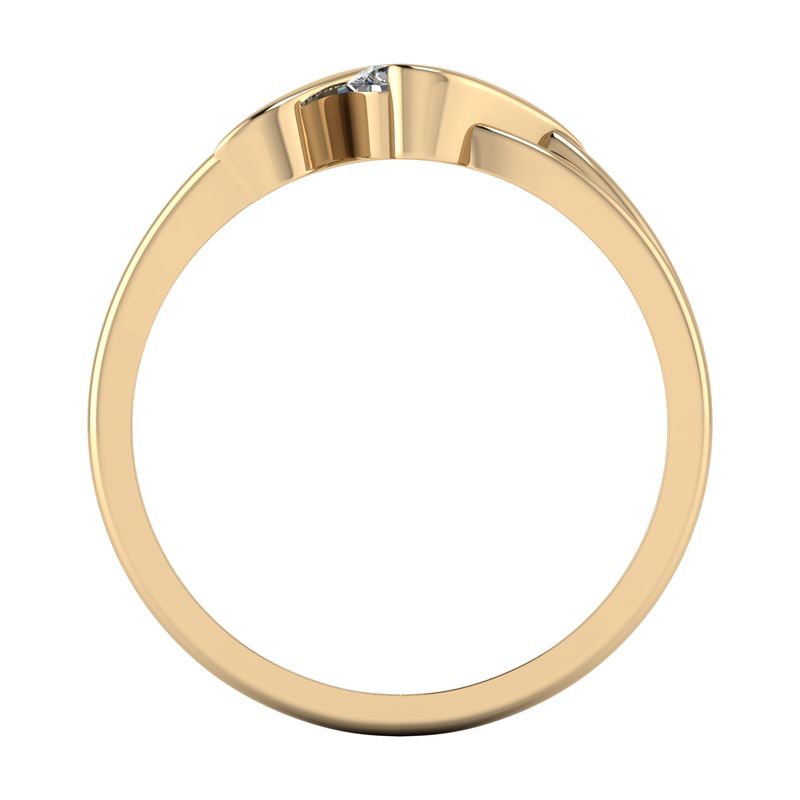 FEIL arany eljegyzési gyűrű WEXEAu-1007-SW 11