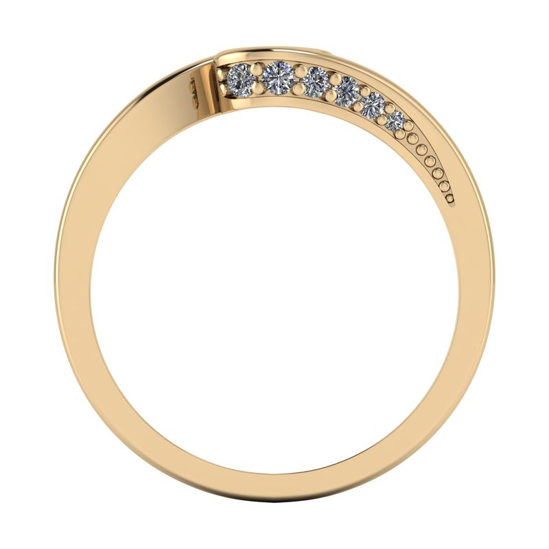 FEIL arany eljegyzési gyűrű EGY-694-1-SW 11