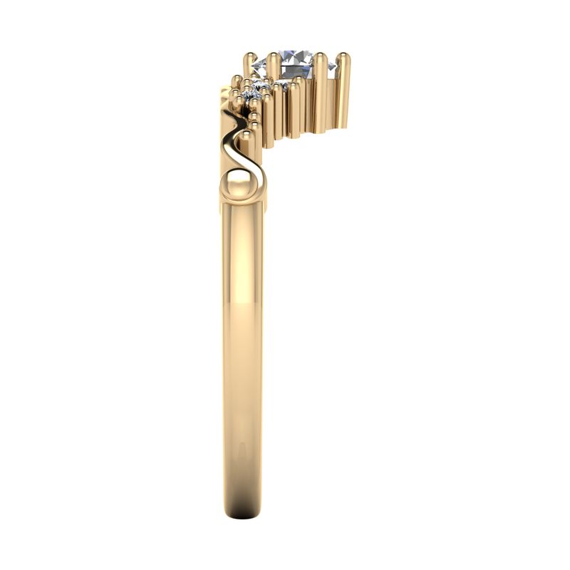 FEIL arany divat gyűrű D-WEXEAu-1009-GY 10