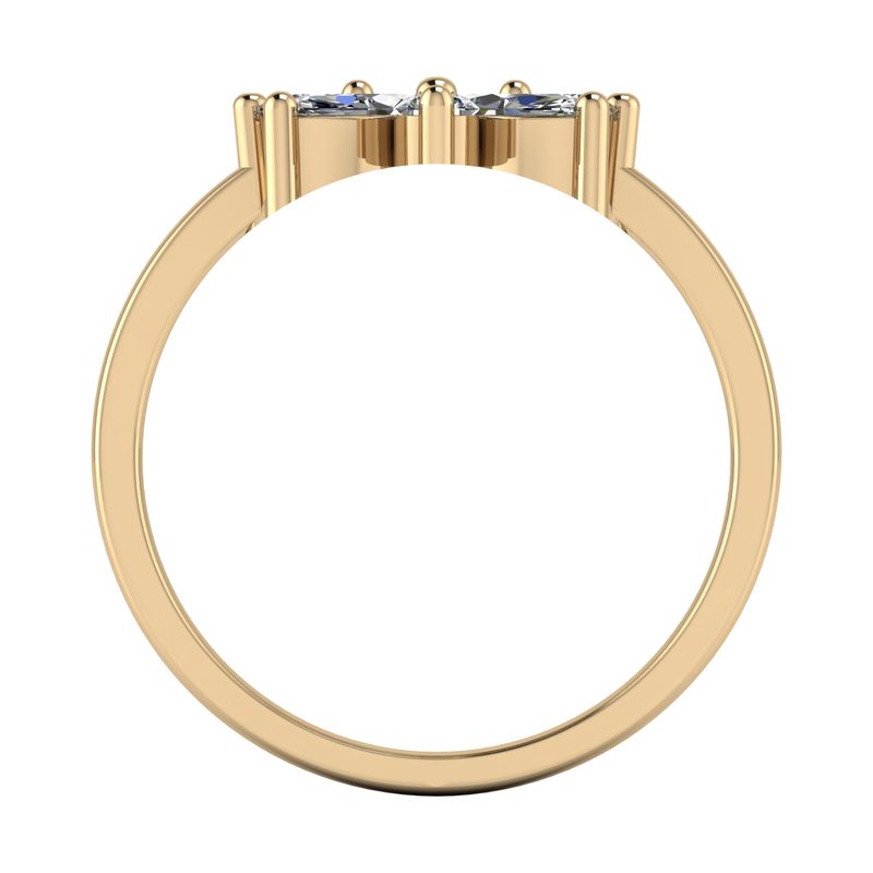 FEIL arany divat gyűrű D-EGY-759-2-GY 11