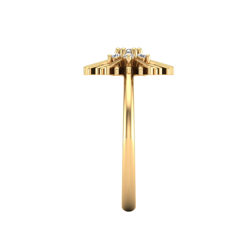 FEIL arany divat gyűrű D-GYU-1255-GY 7