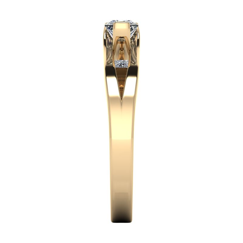 FEIL arany eljegyzési gyűrű GYU-1261-SW 10