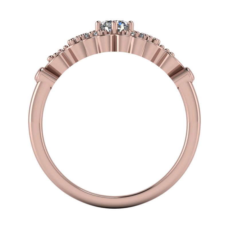 FEIL arany eljegyzési gyűrű WEXEAu-1009-GY 17