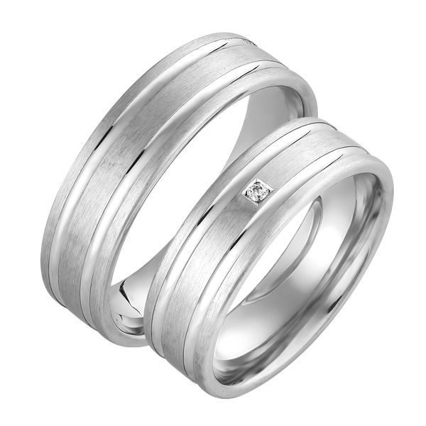 WFAu-26 - Fehér arany karikagyűrű
