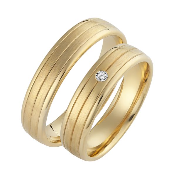 KGY-1296 - Sárga arany karikagyűrű