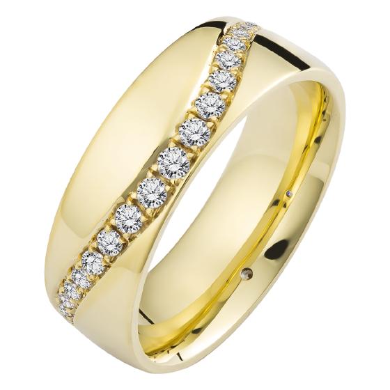 Női arany karikagyűrű KGY-0057