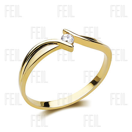 FEIL arany eljegyzési gyűrű WESAu-32-GY 0
