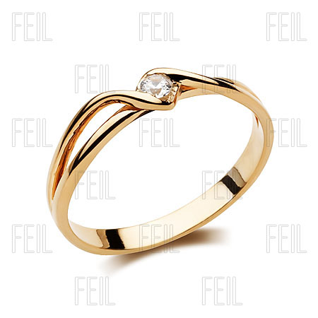 FEIL arany eljegyzési gyűrű WEVAu-46-GY 0