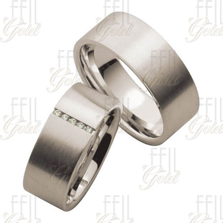 WFAR-155 - Ródiumozott ezüst karikagyűrű