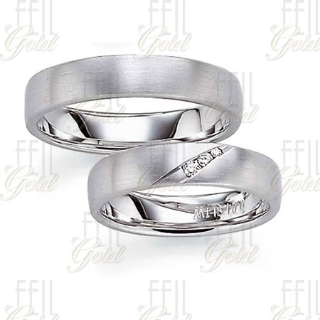 WFAR-191 Ródiumozott ezüst karikagyűrű