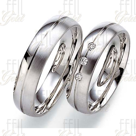 WFAR-194 - Ródiumozott ezüst karikagyűrű