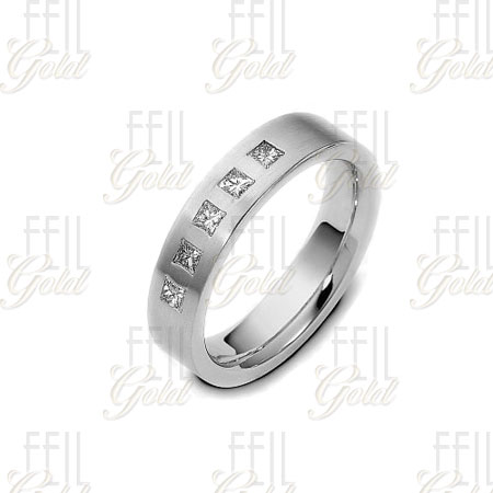 WFAR-209 Ródiumozott ezüst karikagyűrű