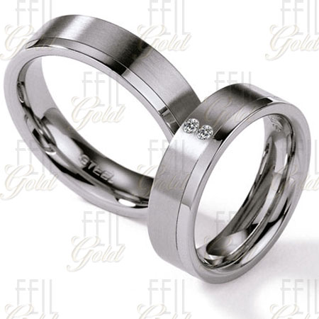 WFAR-36 - Ródiumozott ezüst karikagyűrű