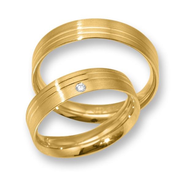 KGY-309 - Sárga arany karikagyűrű