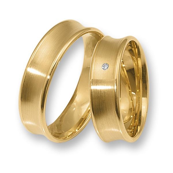 KGY-310 - Sárga arany karikagyűrű