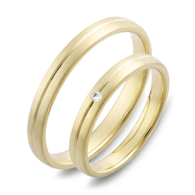 WSAu-113 Sárga arany karikagyűrű