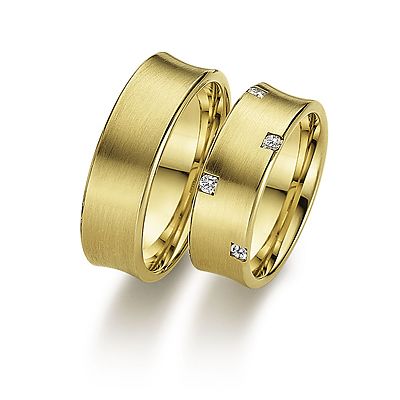 KGY-316 - Sárga arany karikagyűrű