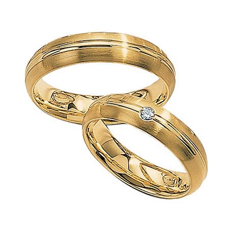 KGY-320 - Sárga arany karikagyűrű