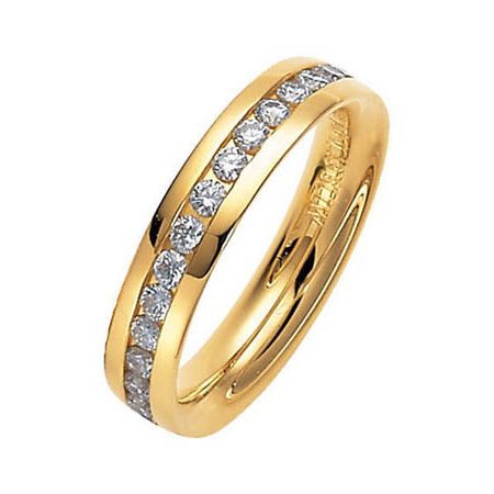 KGY-333 - Sárga arany karikagyűrű