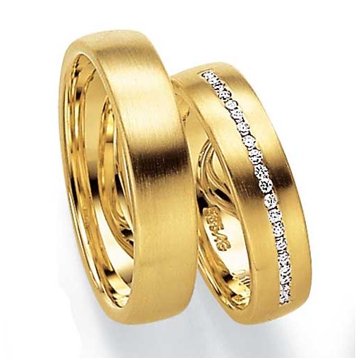 KGY-339 - Sárga arany karikagyűrű