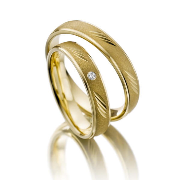 KGY-1308 - Sárga arany karikagyűrű
