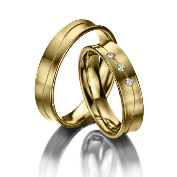 KGY-353 - Sárga arany karikagyűrű