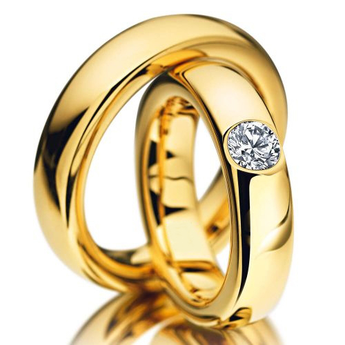 WSAu-196 - Sárga arany karikagyűrű