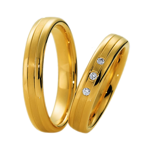 Sárga arany karikagyűrű KGY-1303