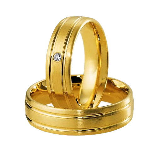 Sárga arany karikagyűrű WSAu-26