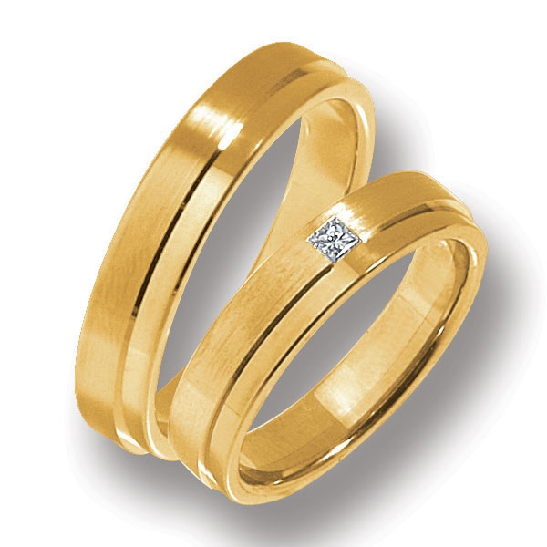 WSAu-33 Sárga arany karikagyűrű
