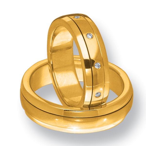 WSAu-54 Sárga arany karikagyűrű