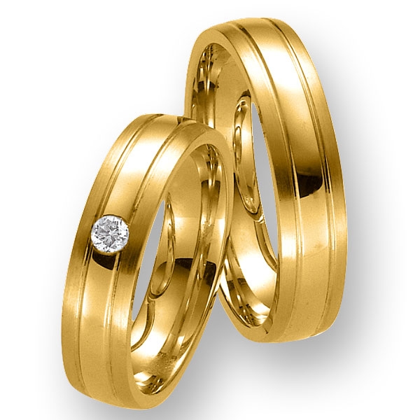 KGY-1210 - Sárga arany karikagyűrű