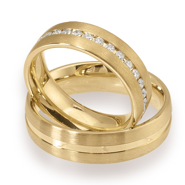 KGY-1238 - Sárga arany karikagyűrű