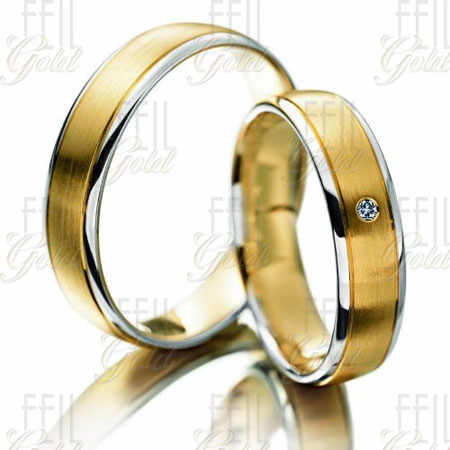 WTAR-360 Többszínű aranyozott és ródiumozott ezüst karikagyűrű