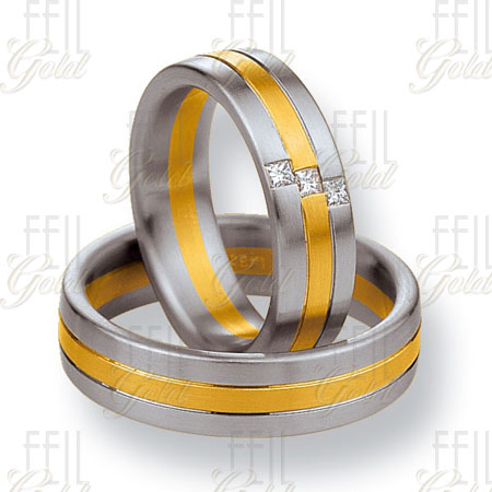 WTAu-136 - Többszínű arany karikagyűrű