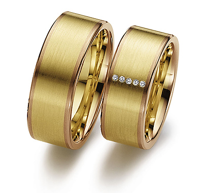 WTAu-268 - Többszínű arany karikagyűrű