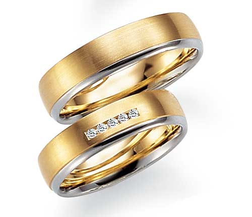 WTAu-338 - Többszínű arany karikagyűrű