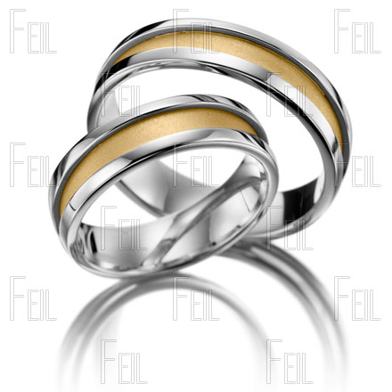 WTAu-517 - Többszínű arany karikagyűrű