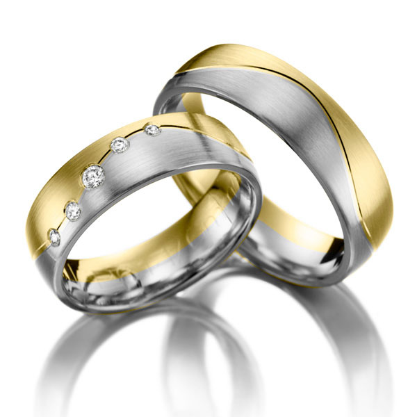 WTAu-588 - Többszínű arany karikagyűrű